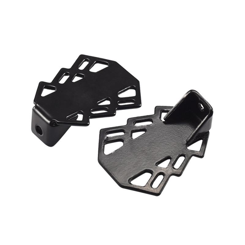 2Pcs Durable Mtb Rear Seat Footrest Mounted On Back Wheel Bike Pedals Folding Footboard Cycling Accessories Bicycle Foot Pedal