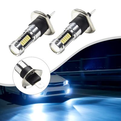 Светодиодная передняя противотуманная фара 1 пара автомобильная лампа H1 4014 30SMD