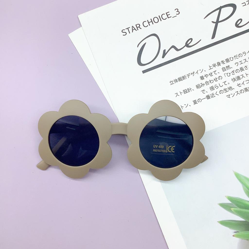 Children'S Sunglasses Fashionable And Cute Sunflower Sunglasses Baby Super Cute Children Anti-Ultraviolet Multi-Color Glasses