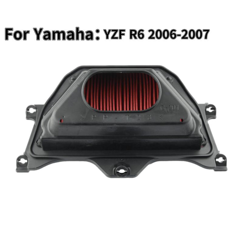 Очиститель воздушного фильтра двигателя мотоцикла, Впускной фильтр для Yamaha YZF R6 2006-2007 YZF R6 2008-2009 YZF R6 2010-2016