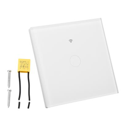 WiFi RF выключатель света сенсорное управление водонепроницаемая стеклянная панель поддержка голосового управления умный настенный светильник