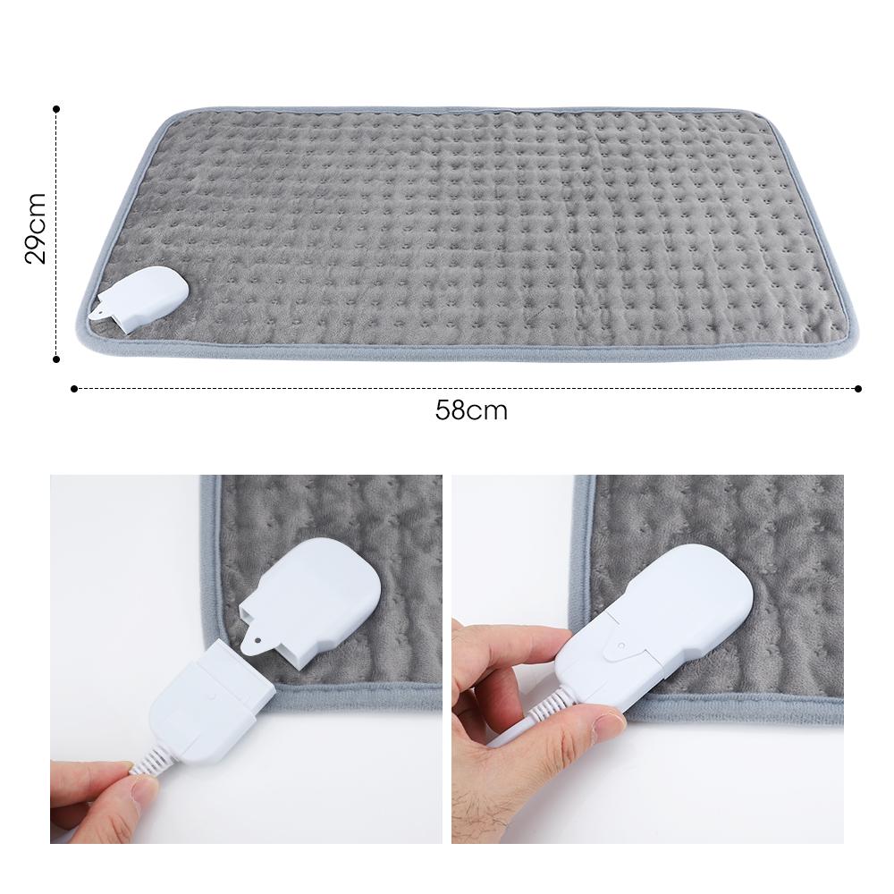 9 Heating 4 Timer Electric Heating Pad Heating Blanket for Waist Shoulder Leg Menstrual Period Winter Foot Hand Warmer 58*29CM