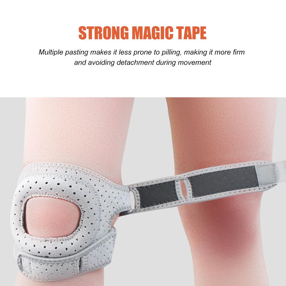 1 шт. наколенники от боли в колене, двойные поддерживающие ремни для сухожилий надколенника с гелевой подушечкой