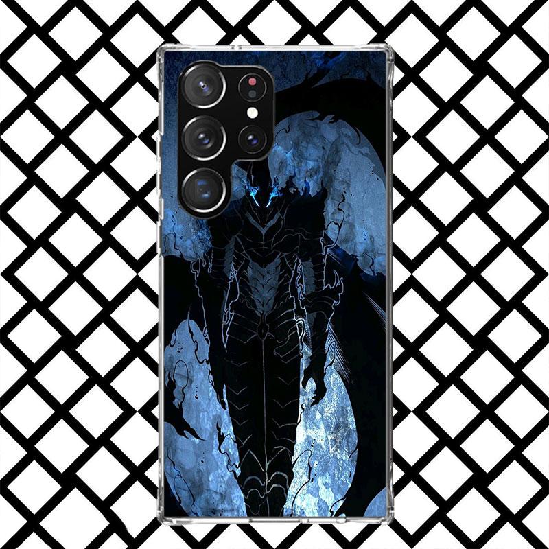 Чехол для телефона S-Solos L-Levelings из аниме для Samsung Galaxy S26 S25 Edge S24 S23 Ultra S22 Plus S21 FE S20 + Мягкий чехол с принтом Fundas