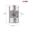 New 63/70/76mm Air Flow Sensor Mount Air Flow Meter Base For Mitsubishi ASX Lancer Air-Intake Meter Adapter 2.5" 2.75" 3" MAF010