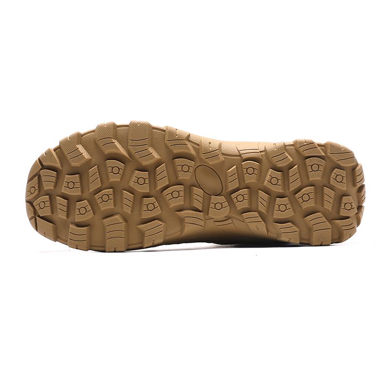 Осенняя спортивная обувь для мужчин с высоким верхом, противоскользящие, походные, спортивные, на толстой подошве, для активного отдыха в пустыне, тактические ботинки для мужчин