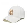MLB baseball hat Korean Yankees NY men's and women's adjustable couple LA hard top versatile sun visor peaked hat trendy