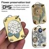 Mini Metal Flower Press Mold DIY Dried Flower Plants Herbarium Making Pressing Tool Flower Press Art Board Kids Adults Beginners Flower Crafts Lovers