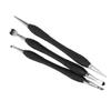 3pcs Strong Durable Leather Press Tools Leather Carving Tools  Leather Pattern Working