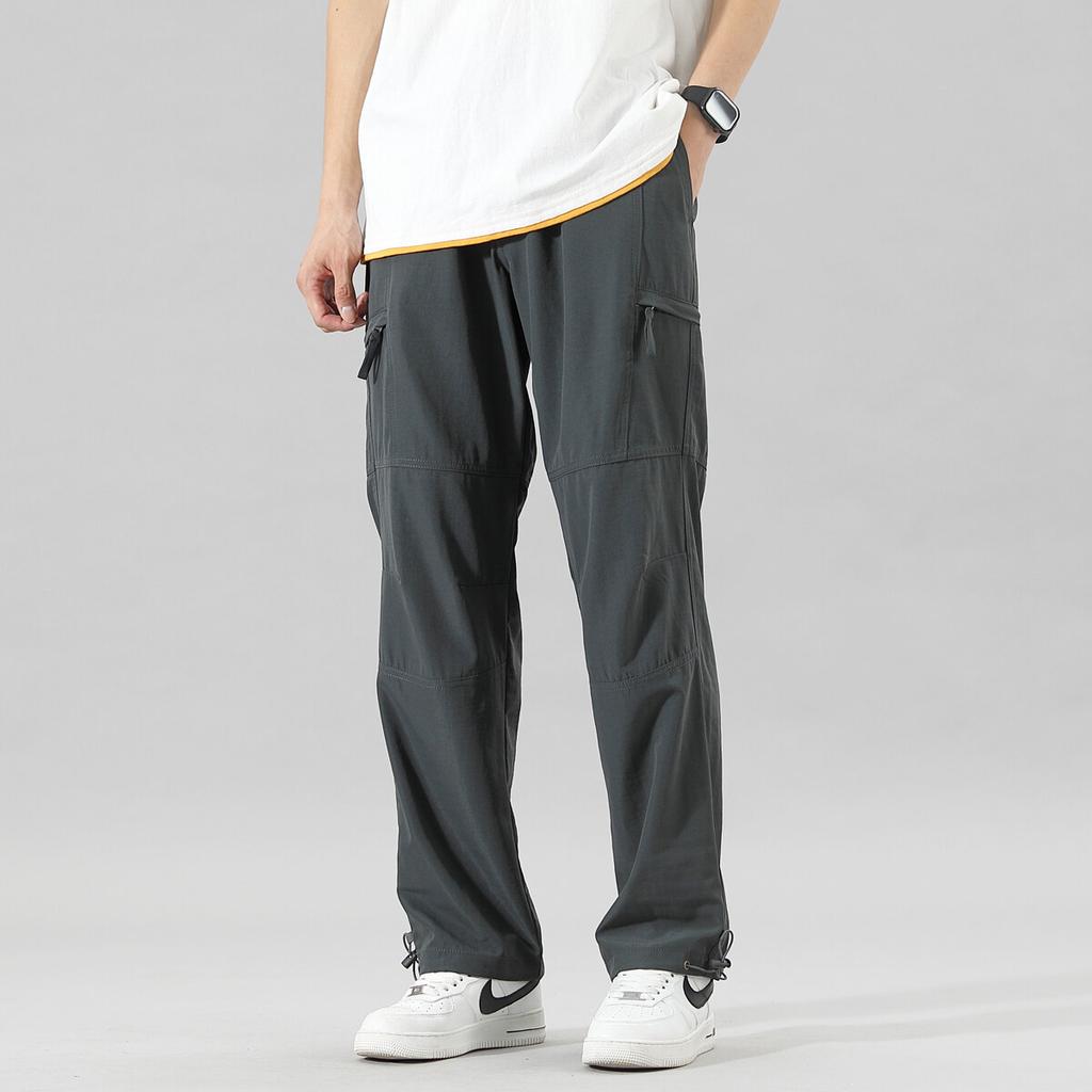 Men's Shock Pants Men's Spring and Autumn American Trend Outdoor Quick-drying Overalls