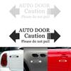 Премиальная наклейка-предупреждение на дверь автомобиля Безопасность Удобный процесс нанесения