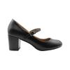 Womens/Ladies Araceli Extra Wide Block Heel Mary Janes