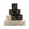 Игральные кости D6, игральные кости-счетчики, высококачественные игральные кости D6, однотонные разноцветные, мраморный эффект для математической игры, карточные игровые аксессуары