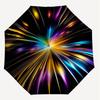 1PC Lightburst Colorful Umbrella-8-Rib Reinforced, Automatic Open, Lightweight & Durable, Cute Fashion Accessory for Outdoor, Beach or Casual Use, Bea