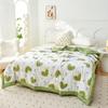 1pc Skin-friendly Summer Cooling Thin Quilt, Printed Quilted Four Seasons Quilt, Soft and Comfortable Summer Thin Quilt, Single Double Hotel Home