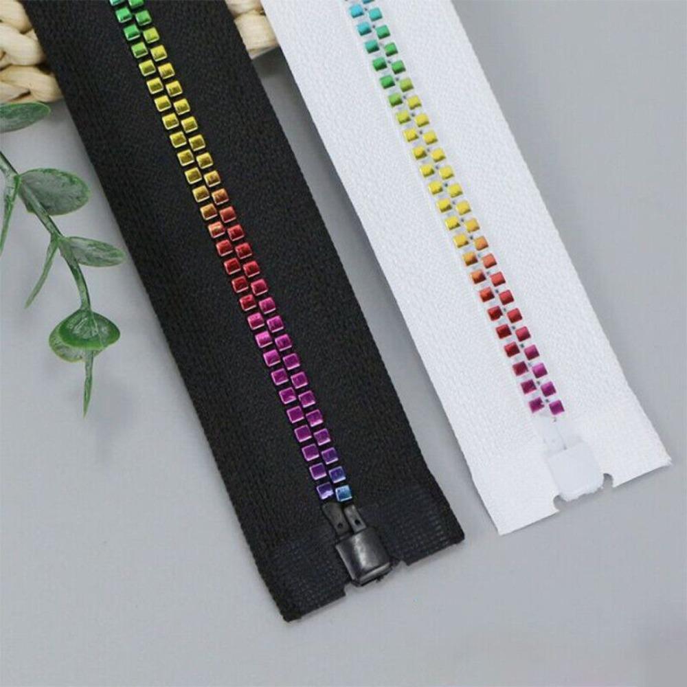 Молнии в форме сердца с зубцами для курток, пальто, швейные принадлежности, смоляные молнии, новые открытые молнии