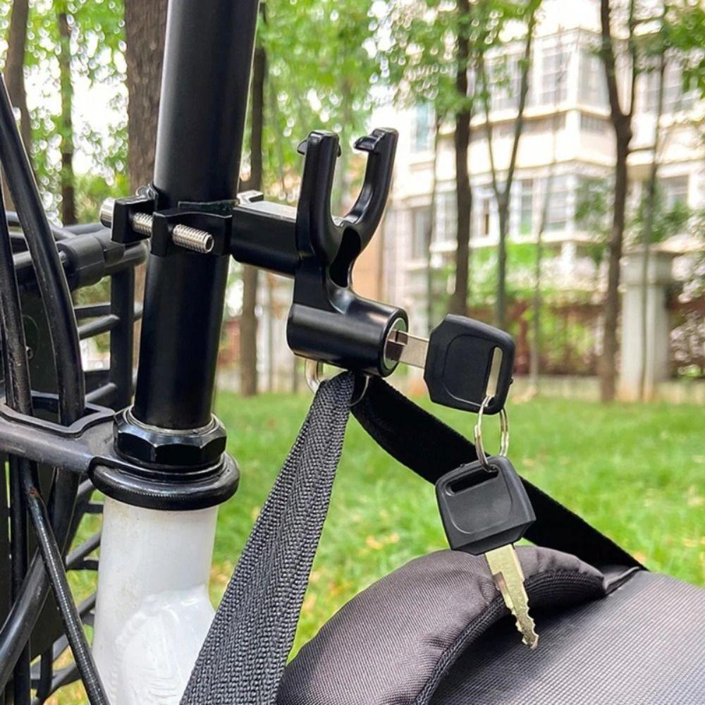 Замок для мотоциклетного шлема 2 в 1, мотоциклетный держатель, противоугонный замок безопасности для шлема, для улицы