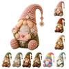 Umbra Studio Gnome Bead Craft Kit, Tiny Beaded DIY Cute Art Kit for Adults Teens Unique Home Decor Handmade Gift