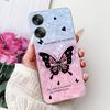 Clear Casing For Redmi 13C 13R 5G Cover For Redmi 13C 5G Case Luxury Butterfly Love Fashion Flowers Cool Cute Cartoon Painted