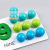 Wooden Clip Beads Toy Early Educational Color Sorting Matching Toy  Montessori Classroom