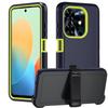 Ударопрочный и противоударный чехол Tecno Spark 20 Pro с задним зажимом