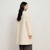 Elva' Island Women's New Chinese Style Button Short Woolen Coat