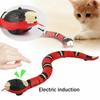 Induction Intelligent Electric Snake Model Usb Charging Pet Interactive Gift Toy