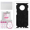 Apgo Protective Skin Sticker for the Back+sides Compatible with Xiaomi Mi 10T Lite 5G, Full Wrap Film, Foil, Vinyl - Pattern Black Camo