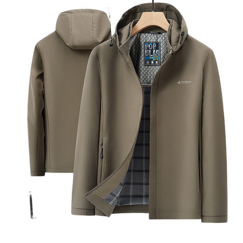 Tucano Men's 2026 Spring Hooded Windproof Jacket