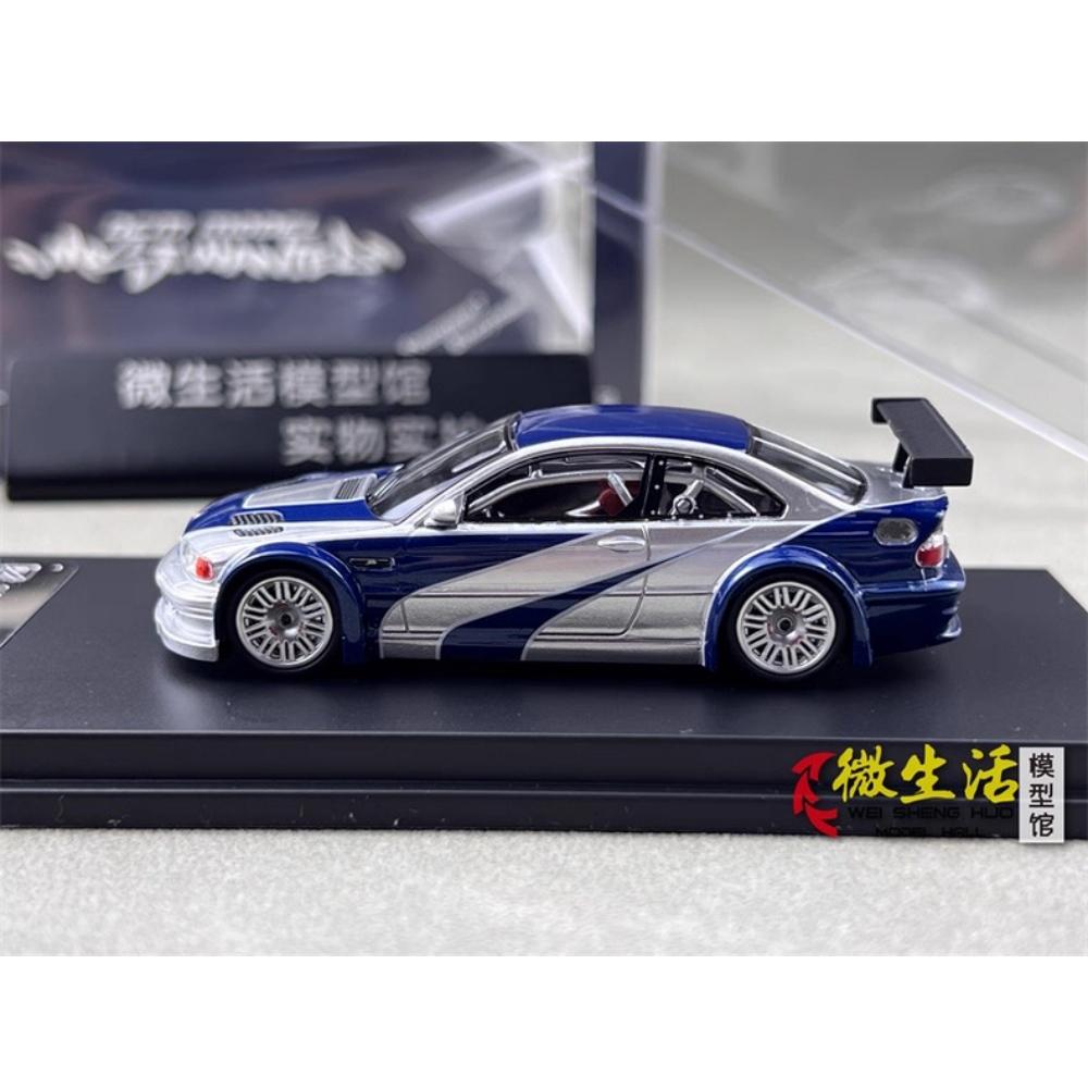 ДКМ 1:64 M3 E46 GTR Литая модель автомобиля