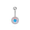 Piercing Jewelry Bright Color Butterfly European And American Personality 316 Umbilical Nail Navel Ring Set 