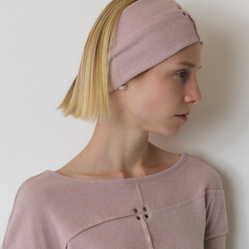 SEALOT ФИРМЕННАЯ ПЕТЛЯ АНГОРСКАЯ ПОВЯЗКА ДЛЯ ВОЛОС (розовый)