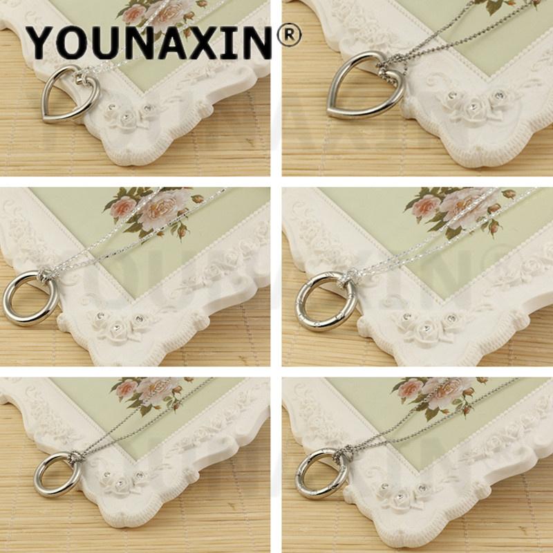 Детский фокусник Магические трюки Магический реквизит Магические игрушки Серебристый цвет Шариковая цепочка Кольцо Круглый Кулон в форме сердца Подарок на день рождения Подарок на День святого Валентина