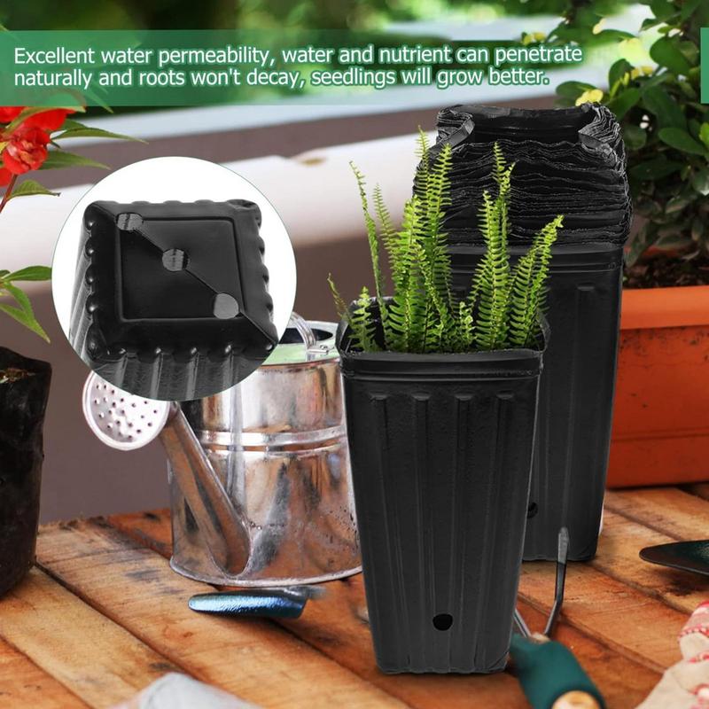10 шт. стаканчики для рассады, садовые лотки для посадки семян, для садовых цитрусовых саженцев и цветочные горшки для посадки