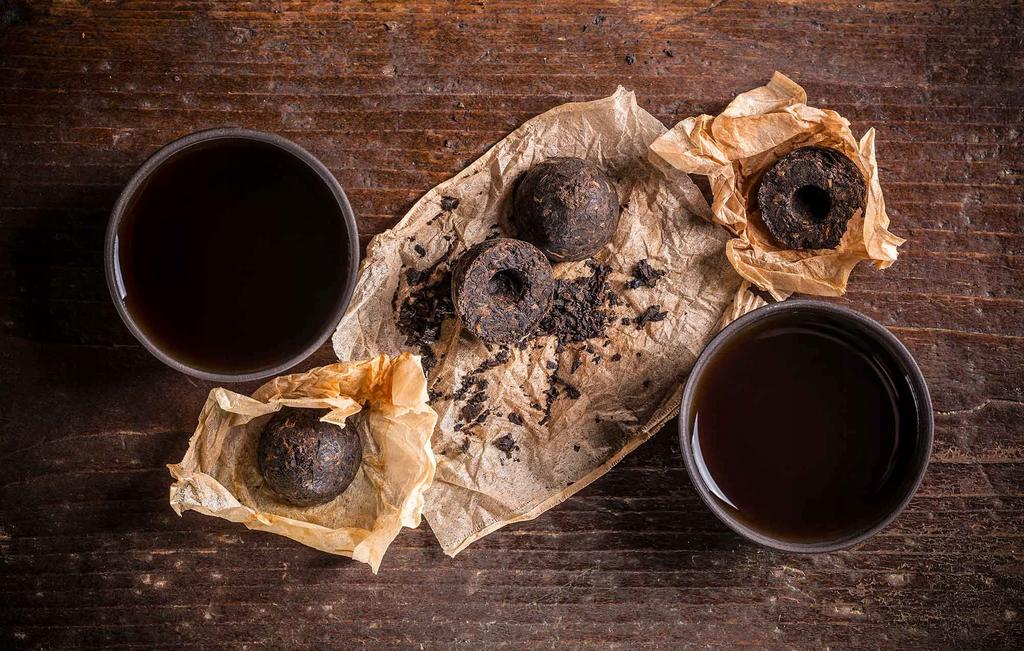 Herbata Czerwona prasowana PU ERH TUOCHA ROSE 50g puerh