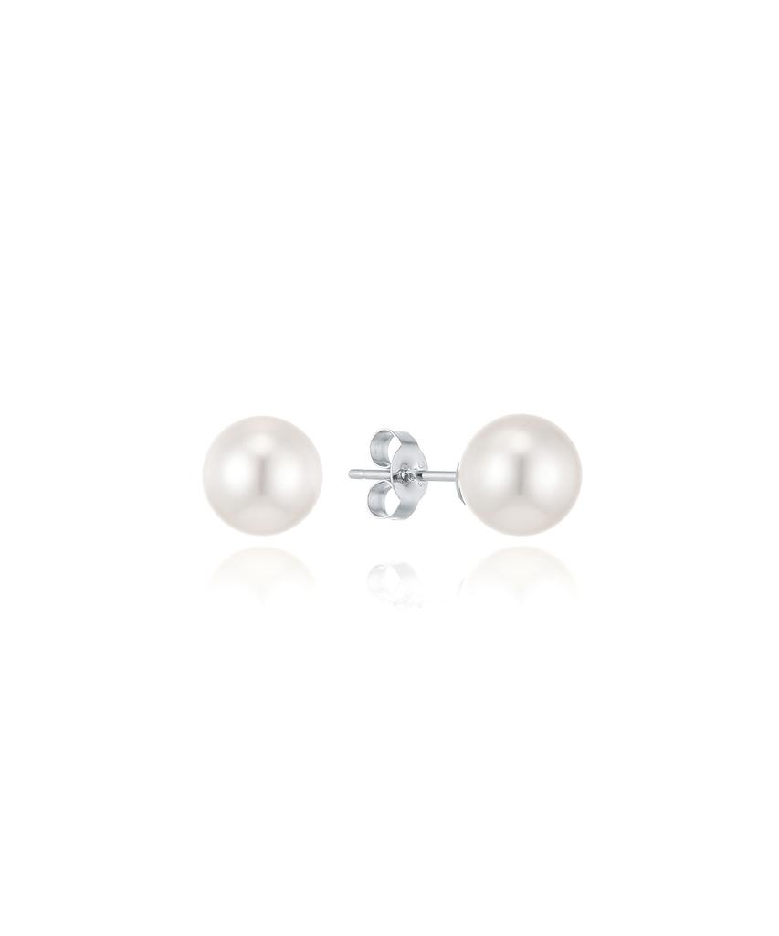 Серьги Lloyd Cream White Pearl (8мм) Lles25243S