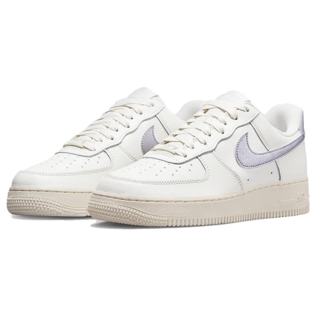 Nike Air Force 1 Low Sail Oxygen Purple Женские кроссовки белые DV7470-100