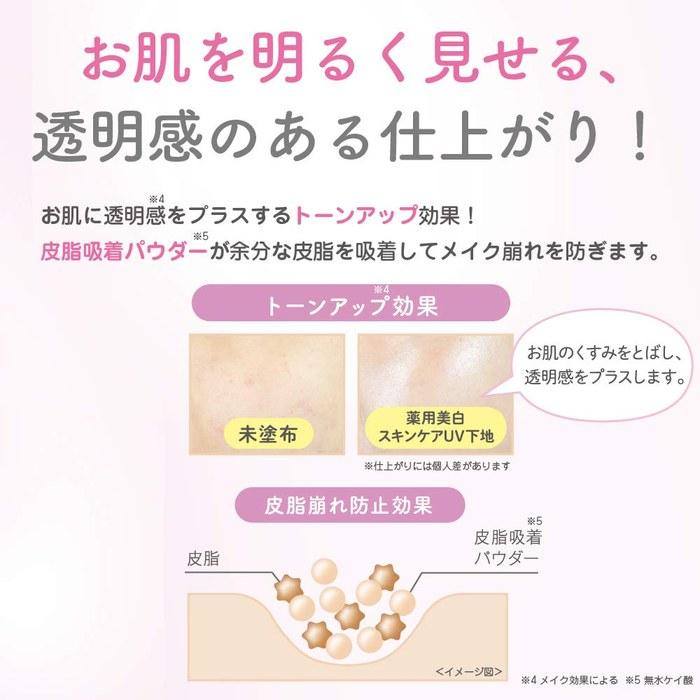 [Namekaho Honpo] Лечебная отбеливающая база под макияж с SPF 50 г (х 1)