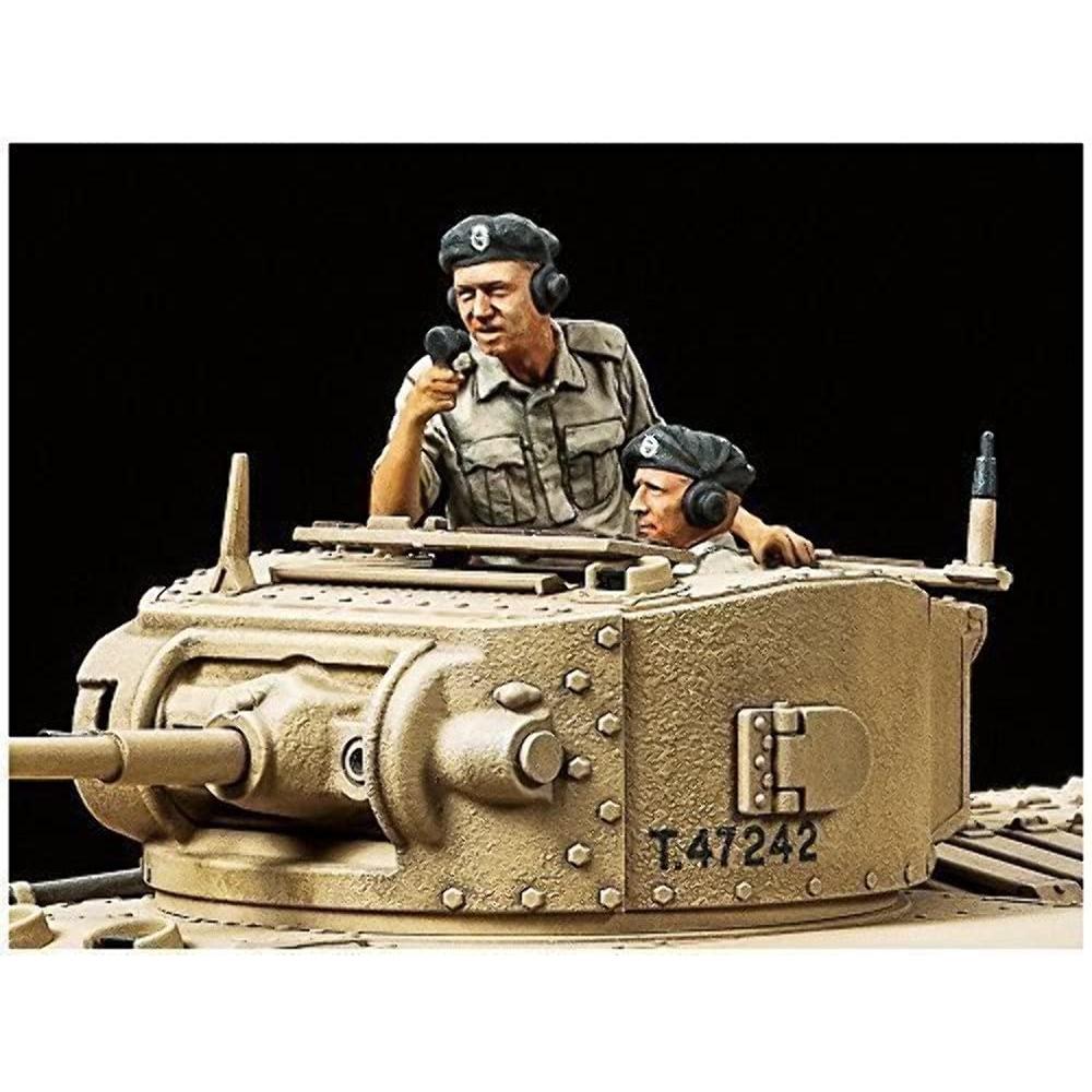 Tamiya 135 Военная миниатюра Серия №352 Британский армейский пехотный танк Valentine Mk.2Mk.4 Пластиковая модель 35352