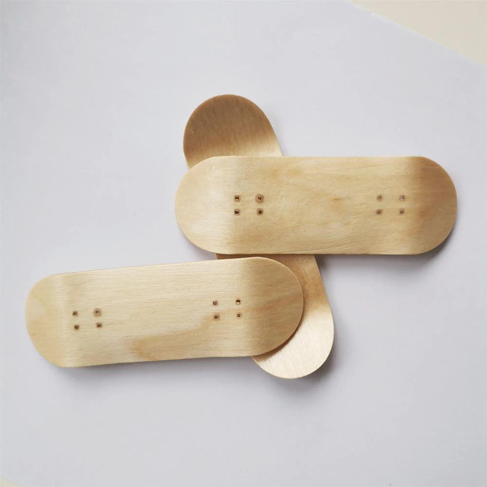1Pcs New Maple Fingerboard Deck 5 Layer Wooden Finger SkateBoard Parts Mini 30mm Fingerboard Accessory