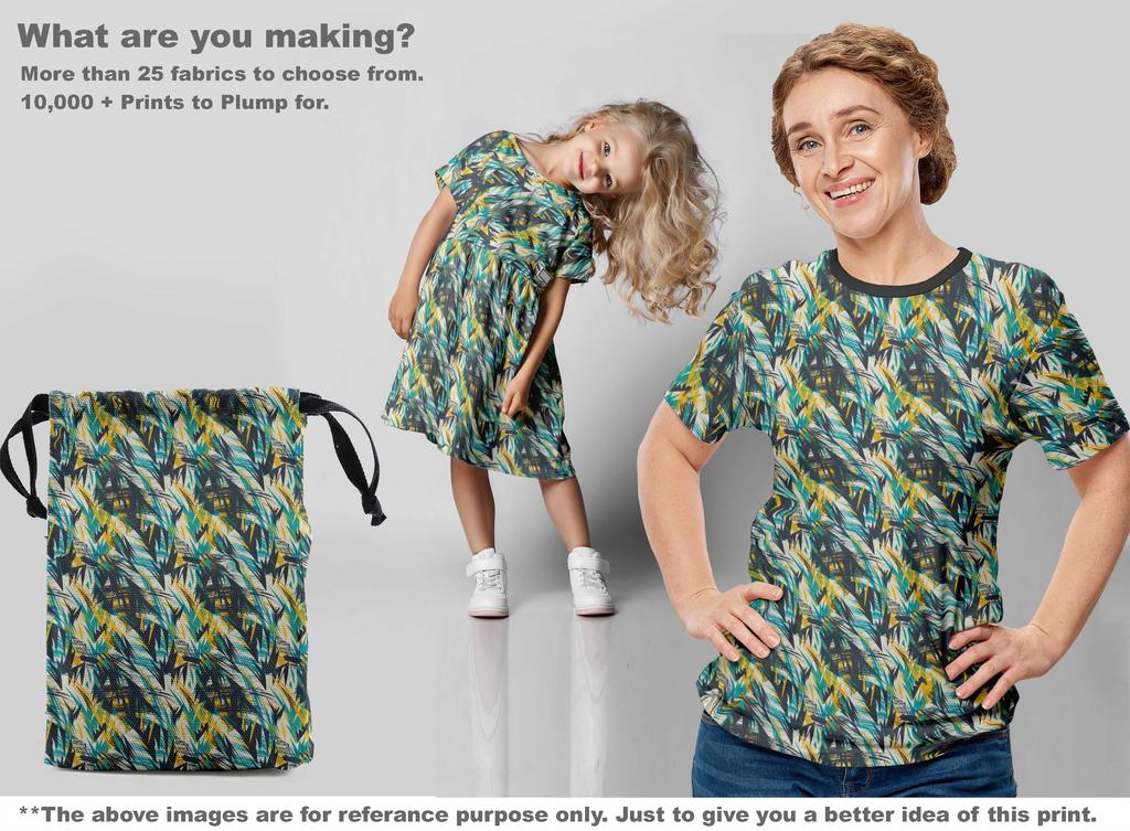 oneOone Ткань Cotton Flex темно-серого цвета с абстрактными рисунками для самостоятельного изготовления одежды, стеганая ткань с принтом, ярд 40 дюймов