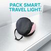 Cylindrical Travel Neck Pillow Bag 600D Oxford Cloth Pillow Hanging Pouch  Camping Trip