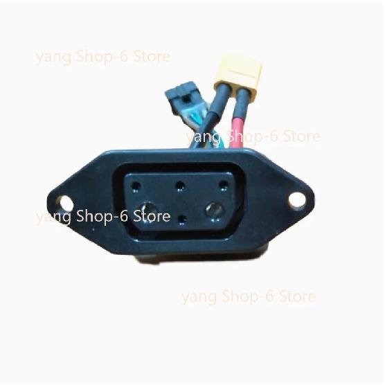 Fit Super Soco Lithium Battery Connector Charger Socket Line Circular Line For Super Soco Tc Ts Tsx Cu