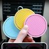 10 PCS Round Drink Pad Rhinestone Anti-slip Mat Universal Cup Holder  Automotive