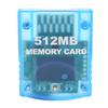 For Gamecube Memory Card Plug and Play High Speed Game Console Memory Card for Wii Console 512MB (8192Blocks)