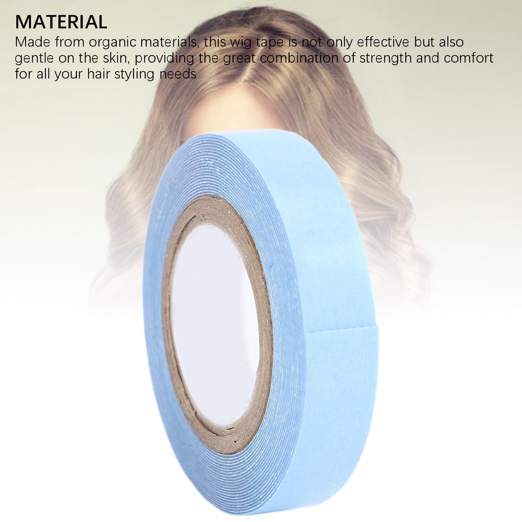 3 PCS Double Sided Lace Front Support Tape Water Proof Breathable Adhesives Tape for Lace Front Wigs 10mm 3 Yards