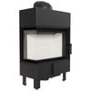 Steel Fireplace KRATKI LUCY SLIM Left 8 kW Ø 160