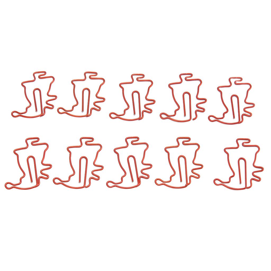 100 шт. Скрепки Санта-Клауса, противоскользящие, милые, легкие, для скрапбукинга, открытки M