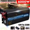 12000W DC 12V To AC 220V Dual USB Charge Car Power Inverter Charger Converter Adapter with Fuse