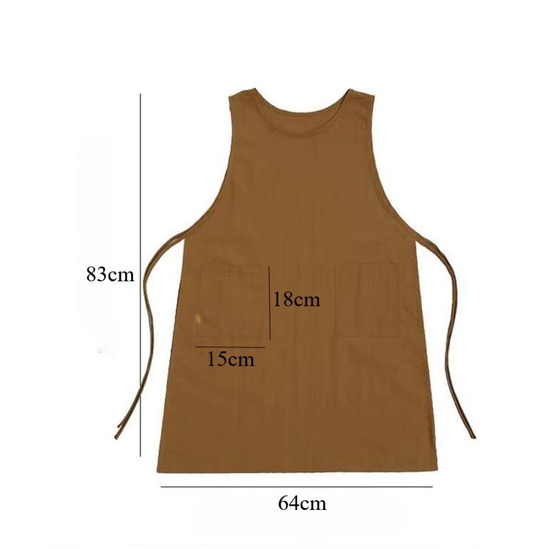New Fashion Kitchen Aprons for Woman Men Grill Restaurant Bar Shop Cafes Beauty Nails Studios Uniform Chef Work Apron